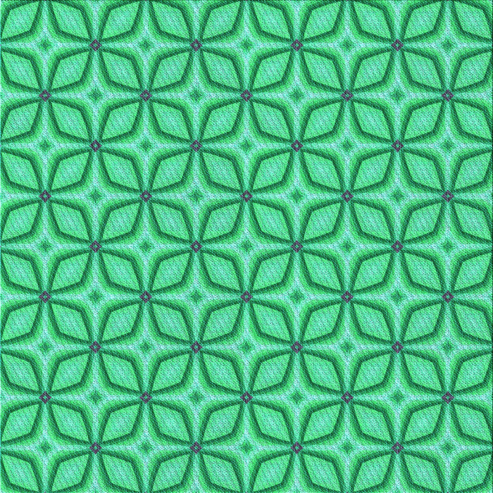 Round Machine Washable Transitional Medium Spring Green Rug, wshpat1646lblu