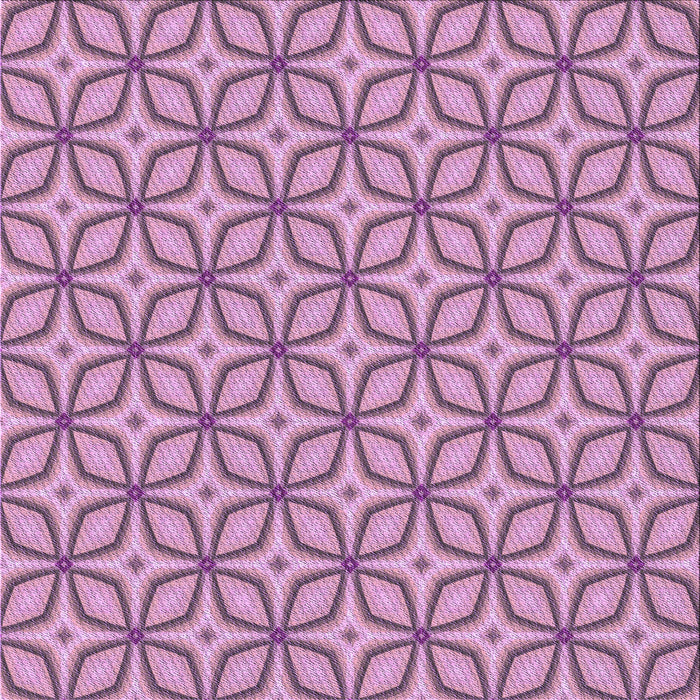 Round Patterned Violet Purple Rug, pat1646pur