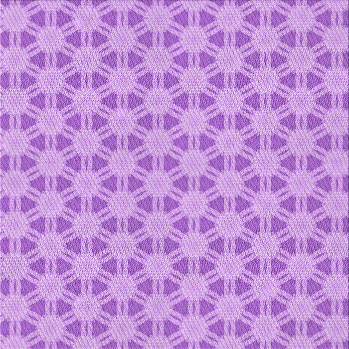 Round Patterned Pastel Purple Pink Rug, pat1647pur