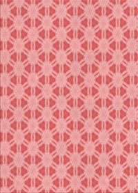 Machine Washable Transitional Pastel Pink Rug, wshpat1647rd