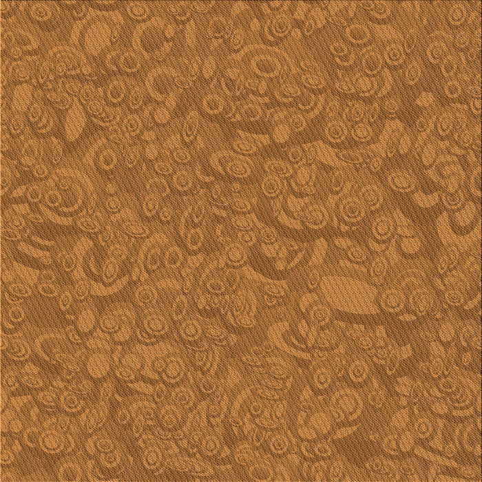 Round Machine Washable Transitional Neon Orange Rug, wshpat1648org