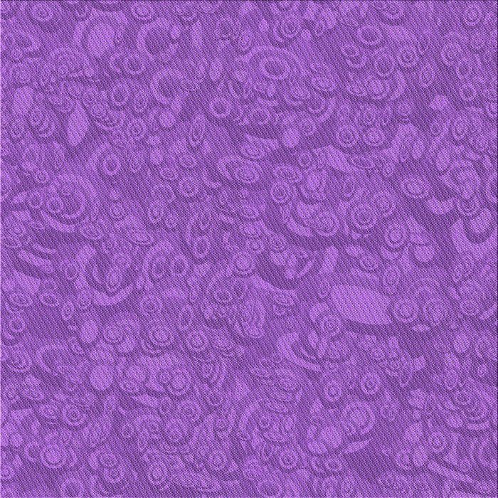 Round Patterned Crimson Purple Rug, pat1648pur