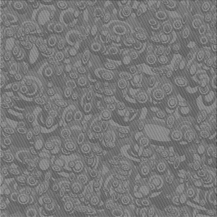Square Patterned Dark Gray Novelty Rug, pat1648