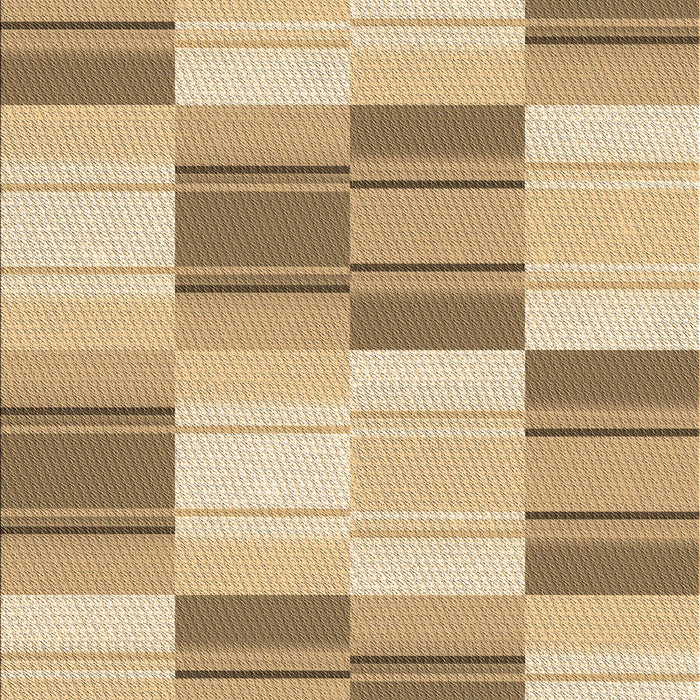 Machine Washable Transitional Copper Brown Rug, wshpat1649brn