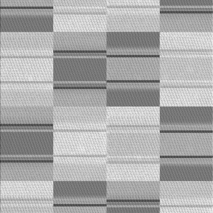 Machine Washable Transitional Gray Rug, wshpat1649gry