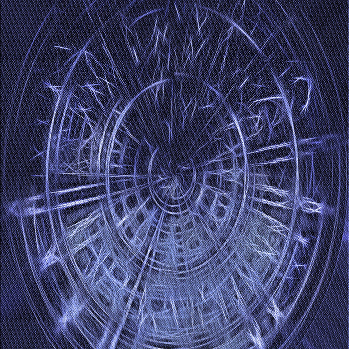 Machine Washable Transitional Night Blue Rug, wshpat165blu