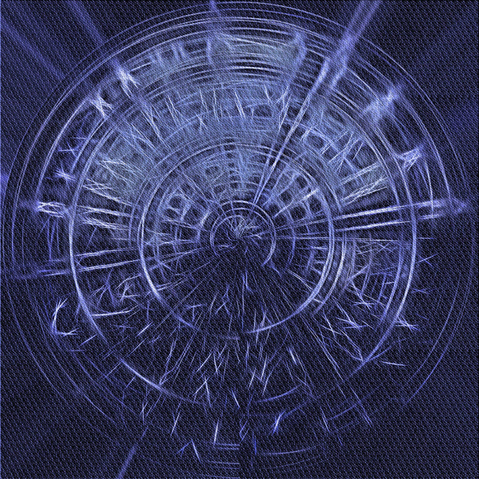 Round Machine Washable Transitional Night Blue Rug, wshpat165blu