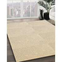 Patterned Vanilla Gold Rug, pat1650brn