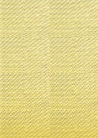 Machine Washable Transitional Golden Brown Yellow Rug, wshpat1650yw