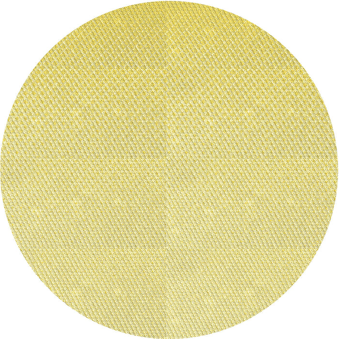 Square Patterned Golden Brown Yellow Rug, pat1650yw