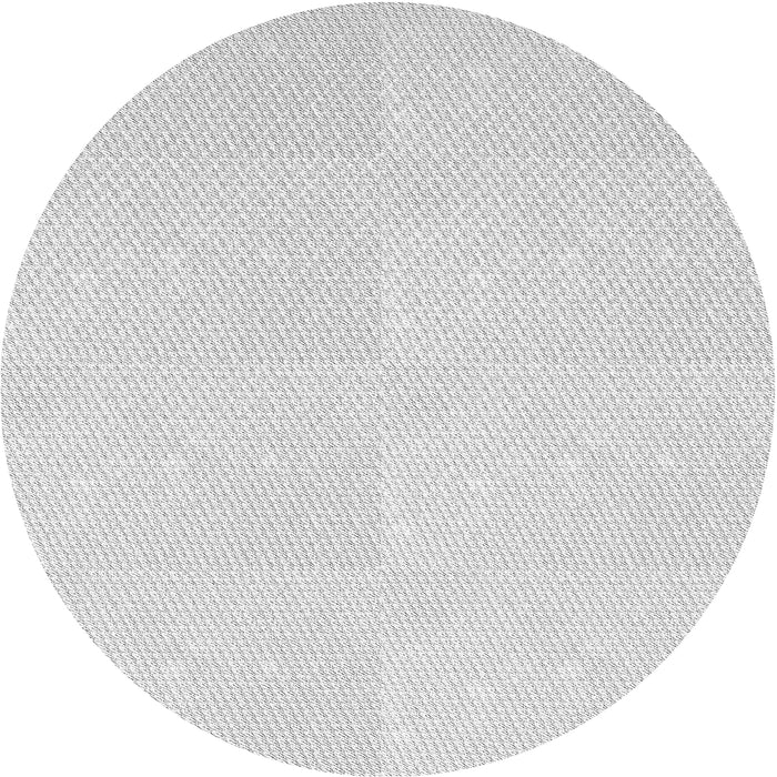 Sideview of Patterned Dark Gray Novelty Rug, pat1650