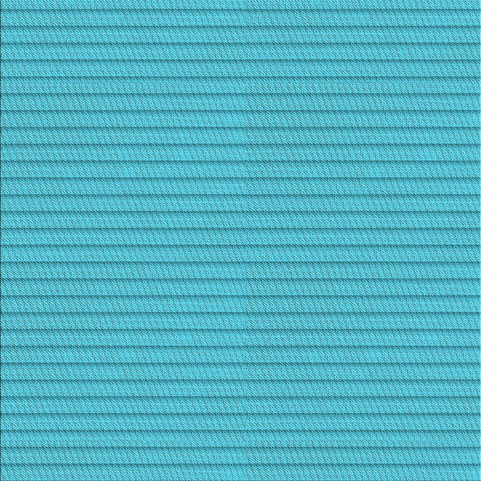Patterned Dark Turquoise Green Rug, pat1651lblu