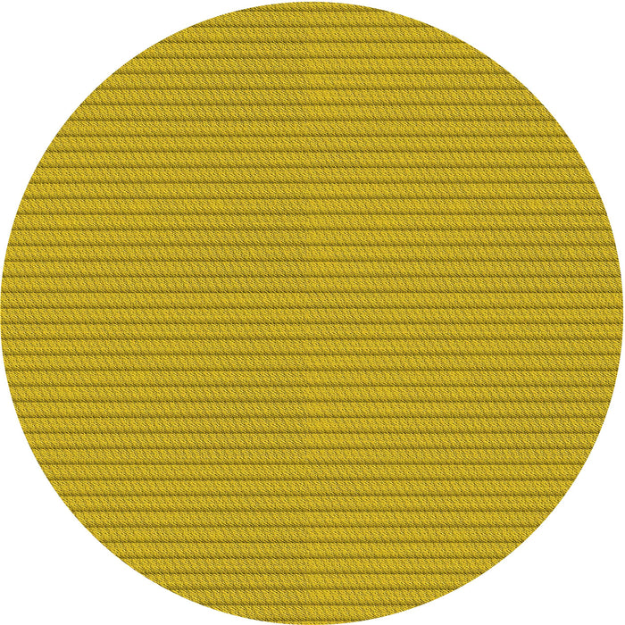 Square Patterned Dark Golden Brown Rug, pat1651yw
