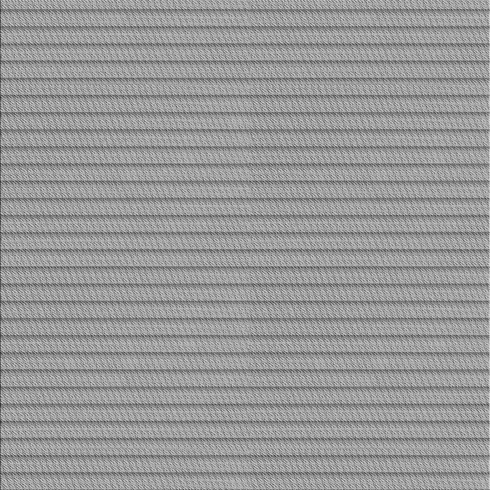 Patterned Silver Gray Novelty Rug, pat1651