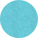 Square Machine Washable Transitional Bright Turquoise Blue Rug in a Living Room, wshpat1652lblu