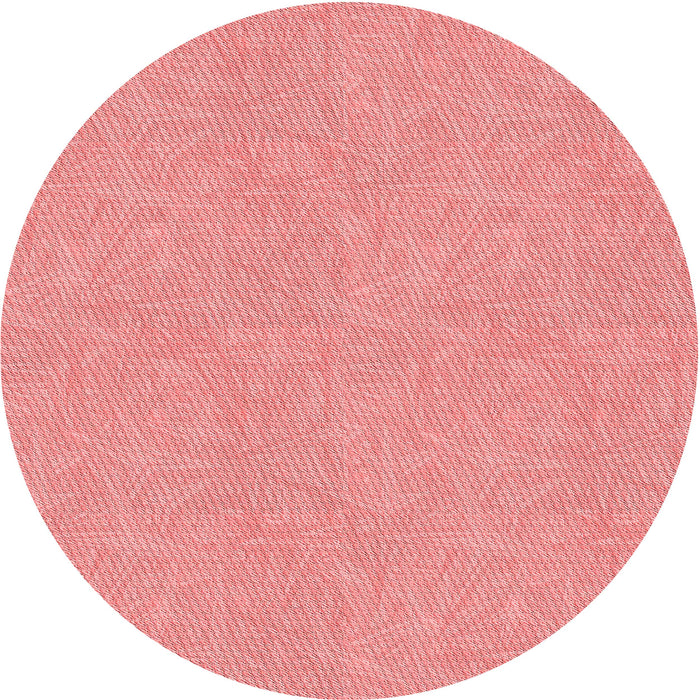 Square Patterned Light Salmon Pink Rug, pat1652rd