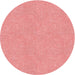 Square Patterned Light Salmon Pink Rug, pat1652rd