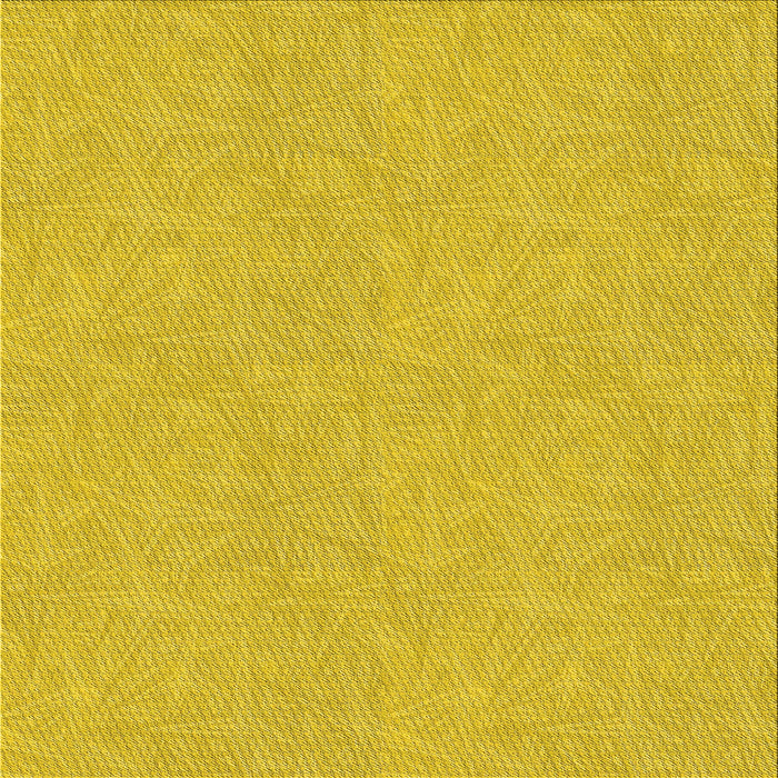 Round Machine Washable Transitional Yellow Rug, wshpat1652yw