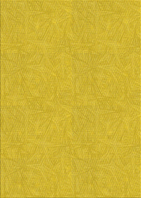 Machine Washable Transitional Yellow Rug, wshpat1652yw