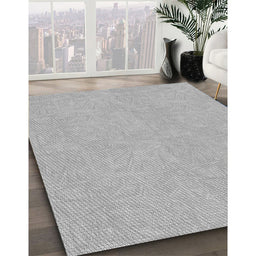 Machine Washable Transitional Grey Gray Rug in a Family Room, wshpat1652