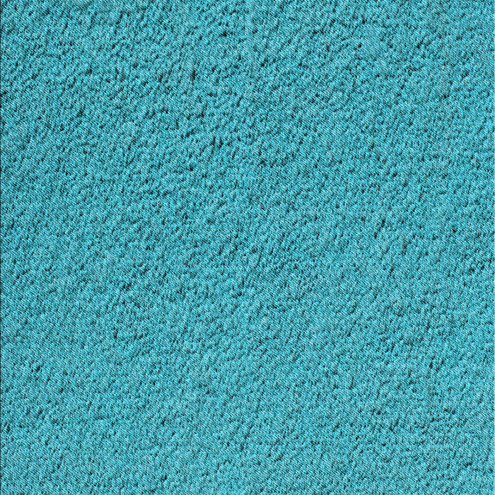 Patterned Bright Turquoise Blue Rug, pat1654lblu