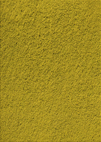 Machine Washable Transitional Dark Yellow Green Rug, wshpat1654yw