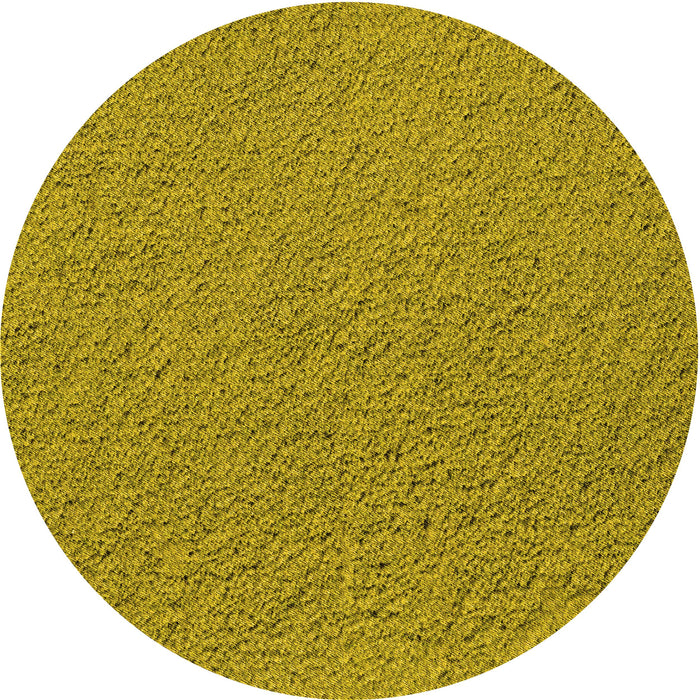 Square Patterned Dark Yellow Green Rug, pat1654yw