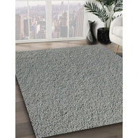 Patterned Gray Novelty Rug, pat1654