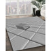 Machine Washable Transitional Gray Rug in a Family Room, wshpat1655gry