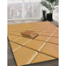 Machine Washable Transitional Orange Rug in a Family Room, wshpat1655org