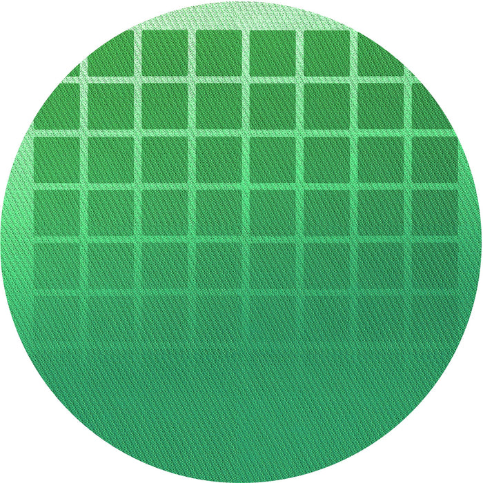 Square Machine Washable Transitional Neon Green Rug in a Living Room, wshpat1656grn