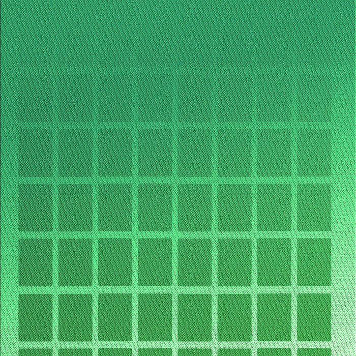 Machine Washable Transitional Neon Green Rug, wshpat1656grn