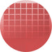 Square Machine Washable Transitional Red Rug in a Living Room, wshpat1656rd
