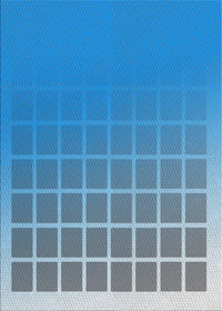 Patterned Blue Abstract Machine Washable Rug, wshpat1656