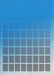 Patterned Blue Abstract Machine Washable Rug, wshpat1656