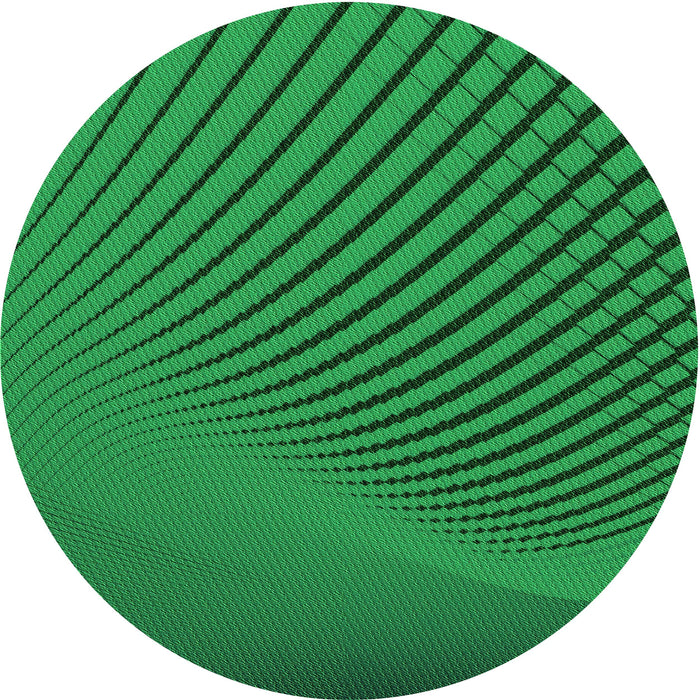 Square Machine Washable Transitional Green Rug in a Living Room, wshpat1657grn