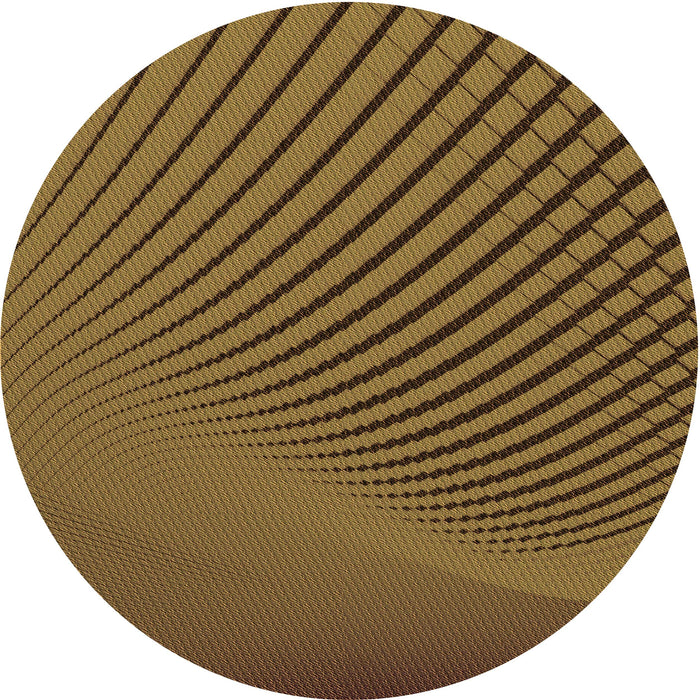 Square Machine Washable Transitional Dark Golden Brown Rug in a Living Room, wshpat1657org