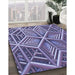 Machine Washable Transitional Purple Mimosa Purple Rug in a Family Room, wshpat1658blu