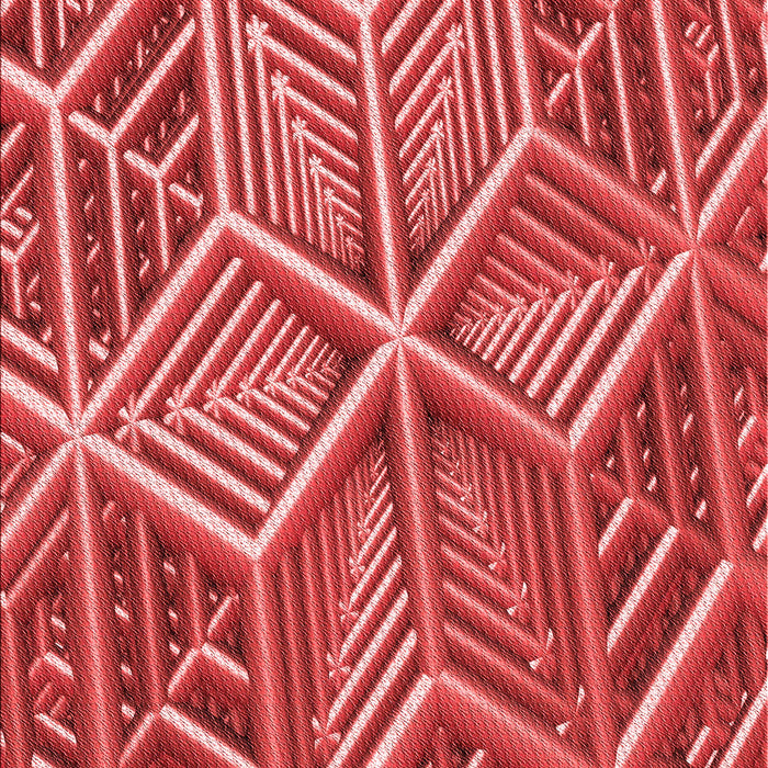 Machine Washable Transitional Red Rug, wshpat1658rd