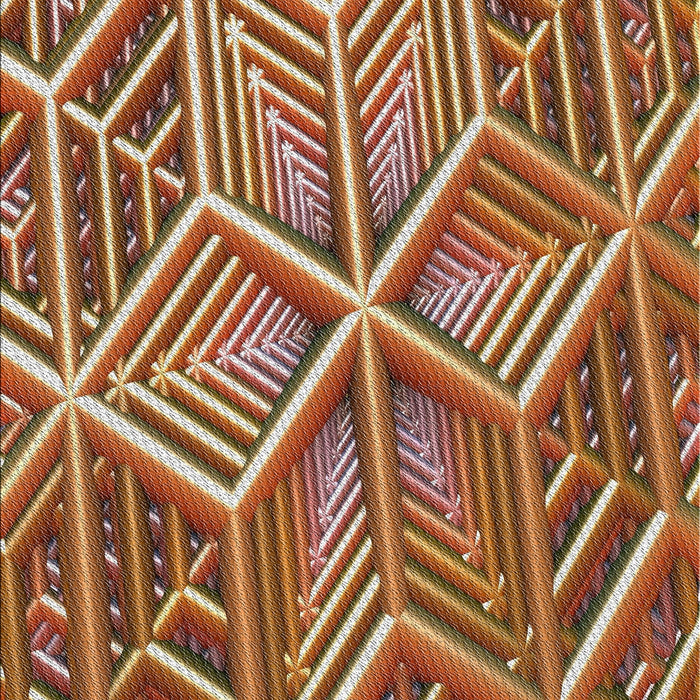 Patterned Sand Brown Abstract Machine Washable Rug, wshpat1658