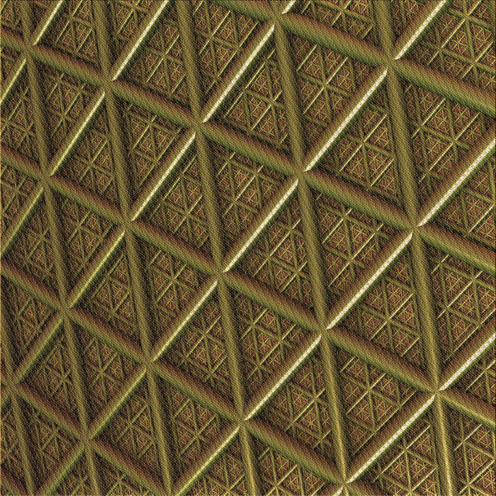 Round Machine Washable Transitional Dark Yellow Green Rug, wshpat1659brn