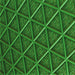 Round Patterned Deep Emerald Green Rug, pat1659grn