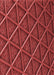 Patterned Tomato Red Rug, pat1659rd