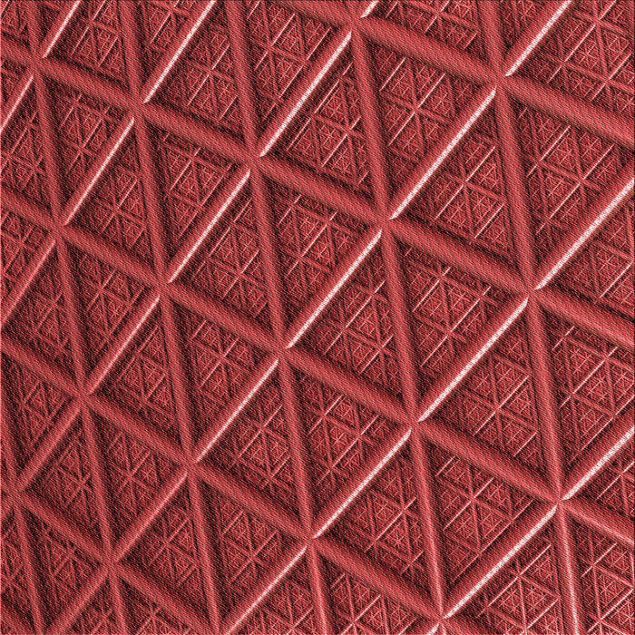 Round Machine Washable Transitional Tomato Red Rug, wshpat1659rd