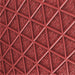 Round Patterned Tomato Red Rug, pat1659rd