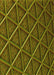 Patterned Dark Yellow Green Rug, pat1659yw