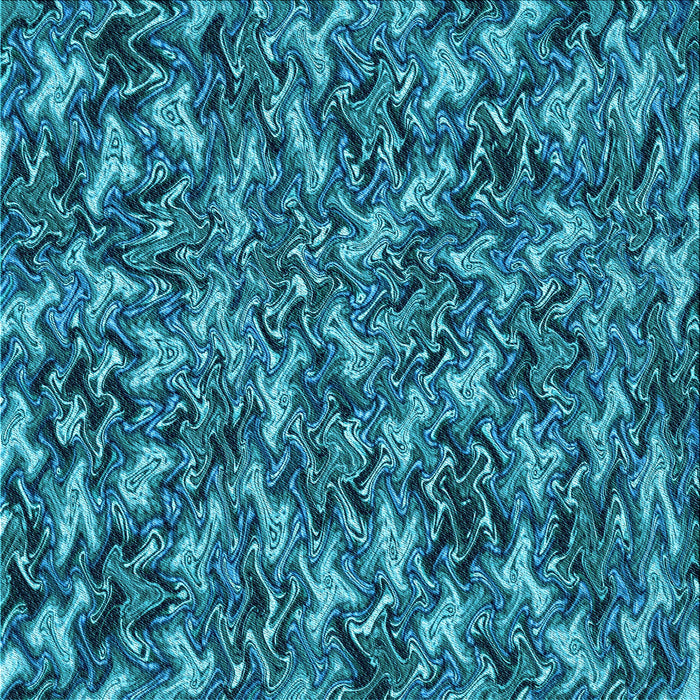 Round Patterned Teal Green Rug, pat166lblu