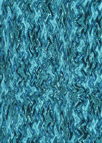 Machine Washable Transitional Teal Green Rug, wshpat166lblu