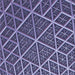 Round Patterned Purple Rug, pat1660blu
