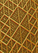 Patterned Yellow Rug, pat1660yw